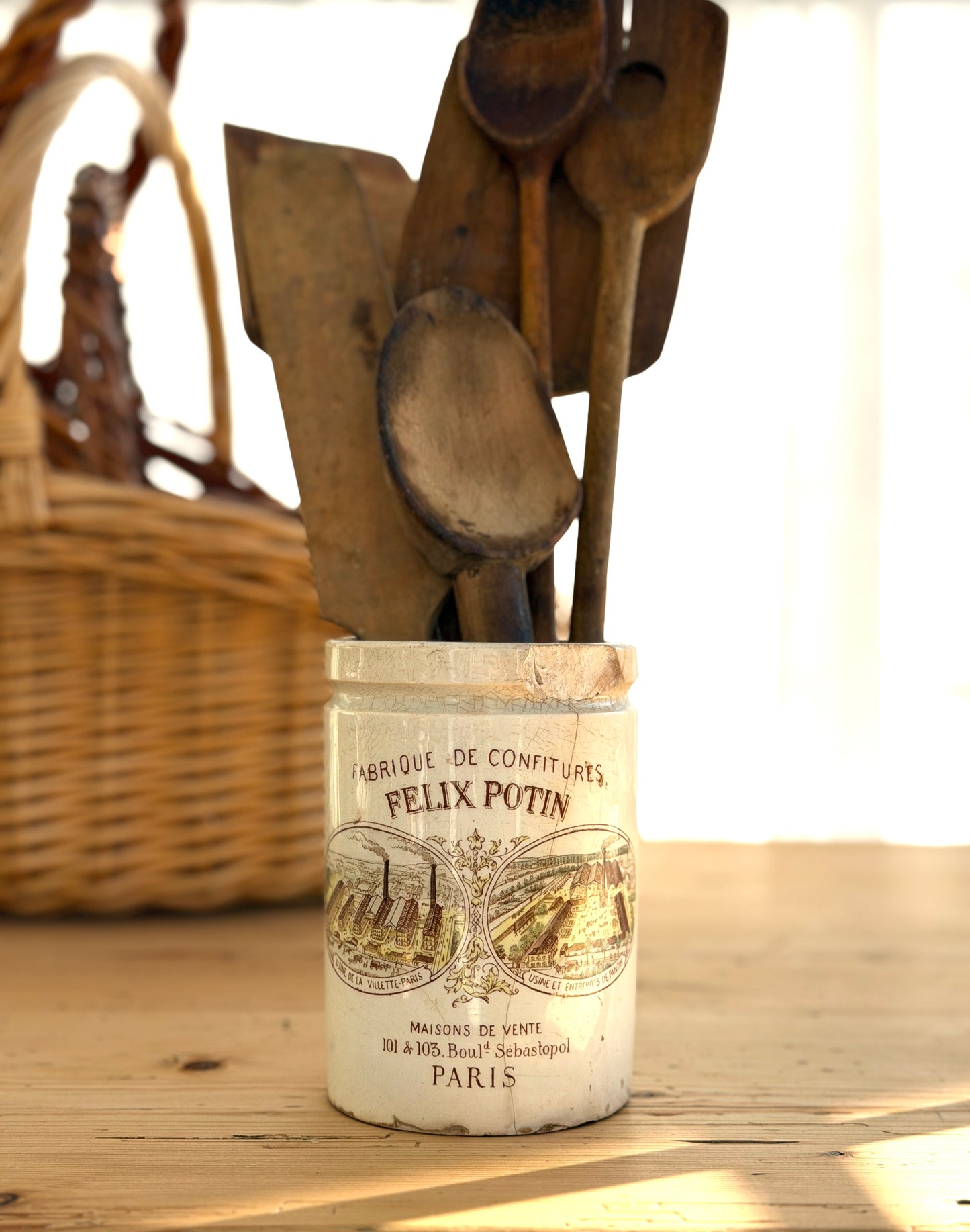 Felix Potin Confiture Pot