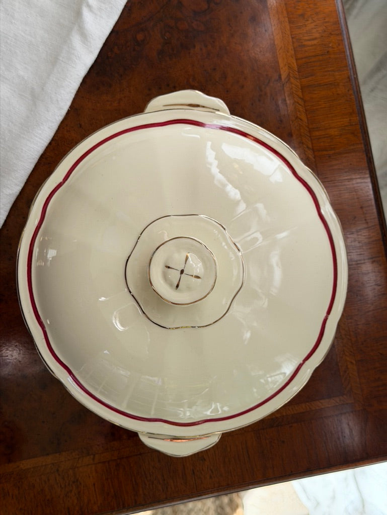 Vintage Alfred Meakin Royal Marigold Lidded Serving Tureen