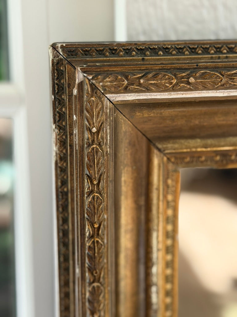 19th-Century French Gilt Mirror