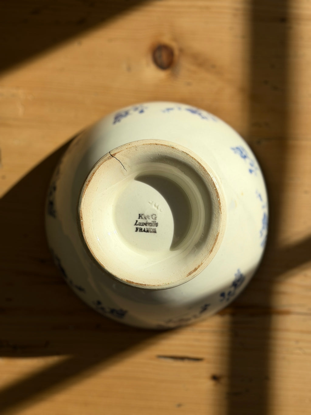 Lunéville French Café au Lait Bowl