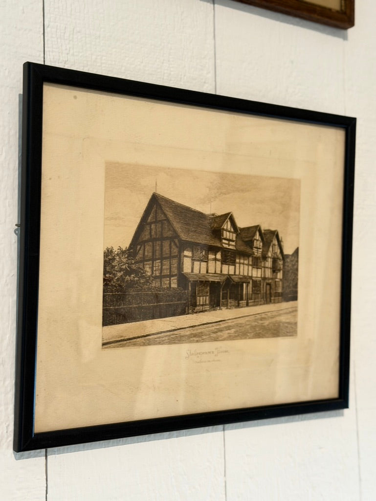 Framed Print of Shakespeare’s House, Stratford-upon-Avon