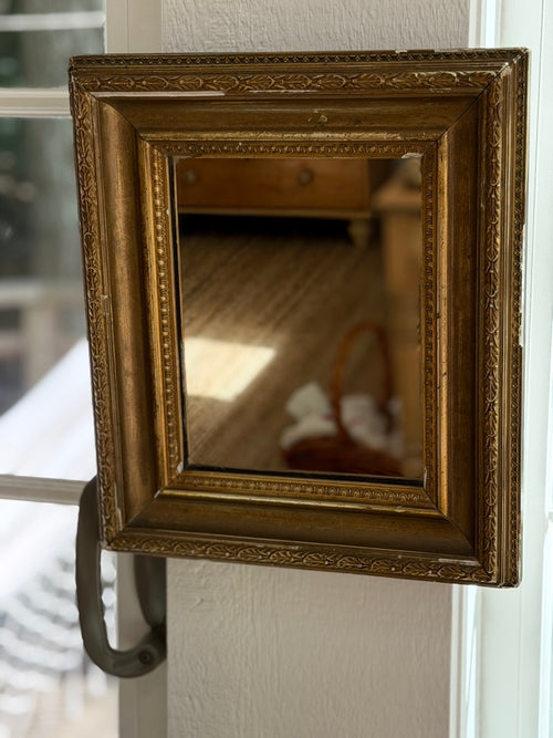 19th-Century French Gilt Mirror