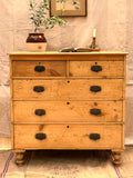 English Victorian Pine chest of drawers