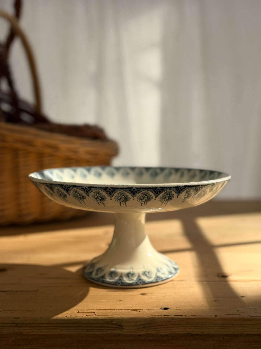 Antique French Terre de Fer Compote – Boulenger