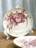 Antique French Minets Plates, Set of 3