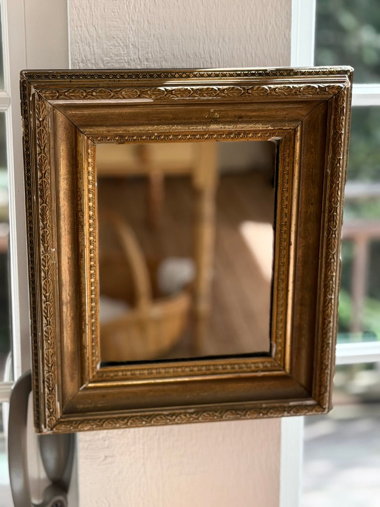 19th-Century French Gilt Mirror