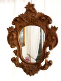 Wood Carved Mirror