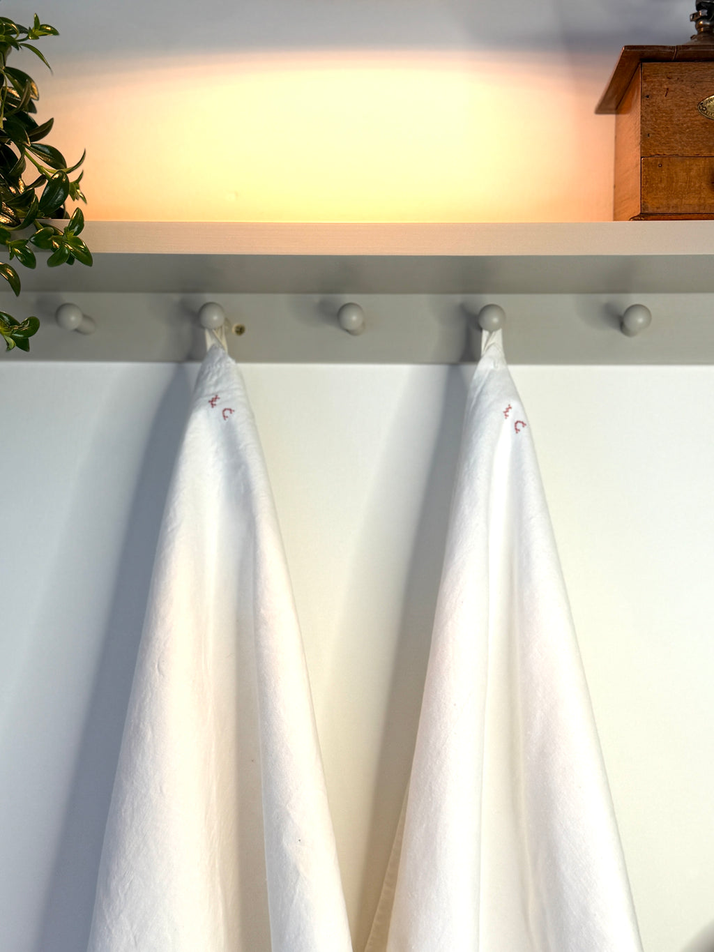 Grand French linen Torchons