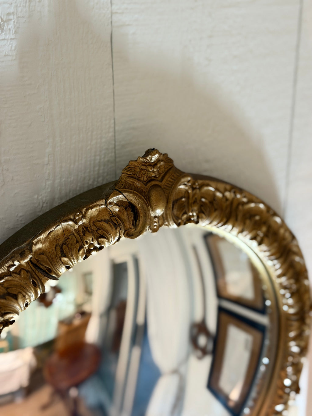 Antique Convex Mirror